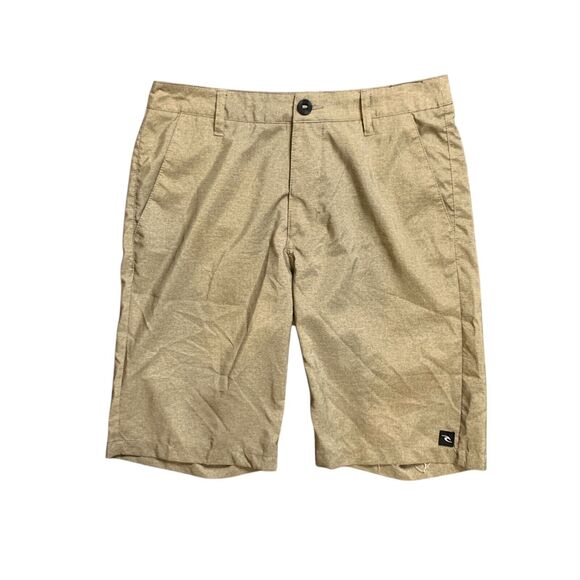 Rip Curl Shorts Mens 30 Straw Boardwalk In Water On Land Hybrid Swim Performance - Picture 1 of 10